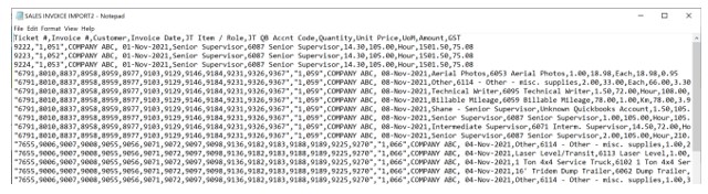 Data results after using scripts no errors